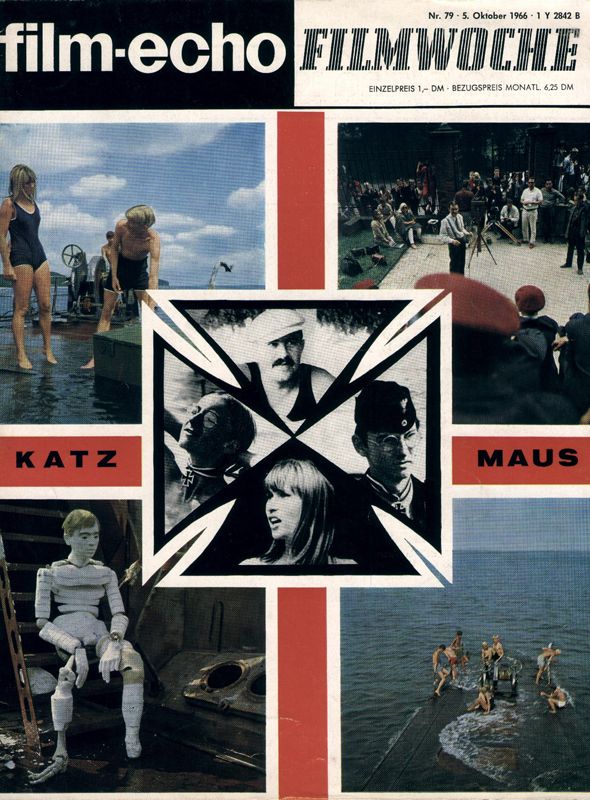 FILM-ECHO FILMWOCHE magazine side cover Issue 79 5 October 1966
