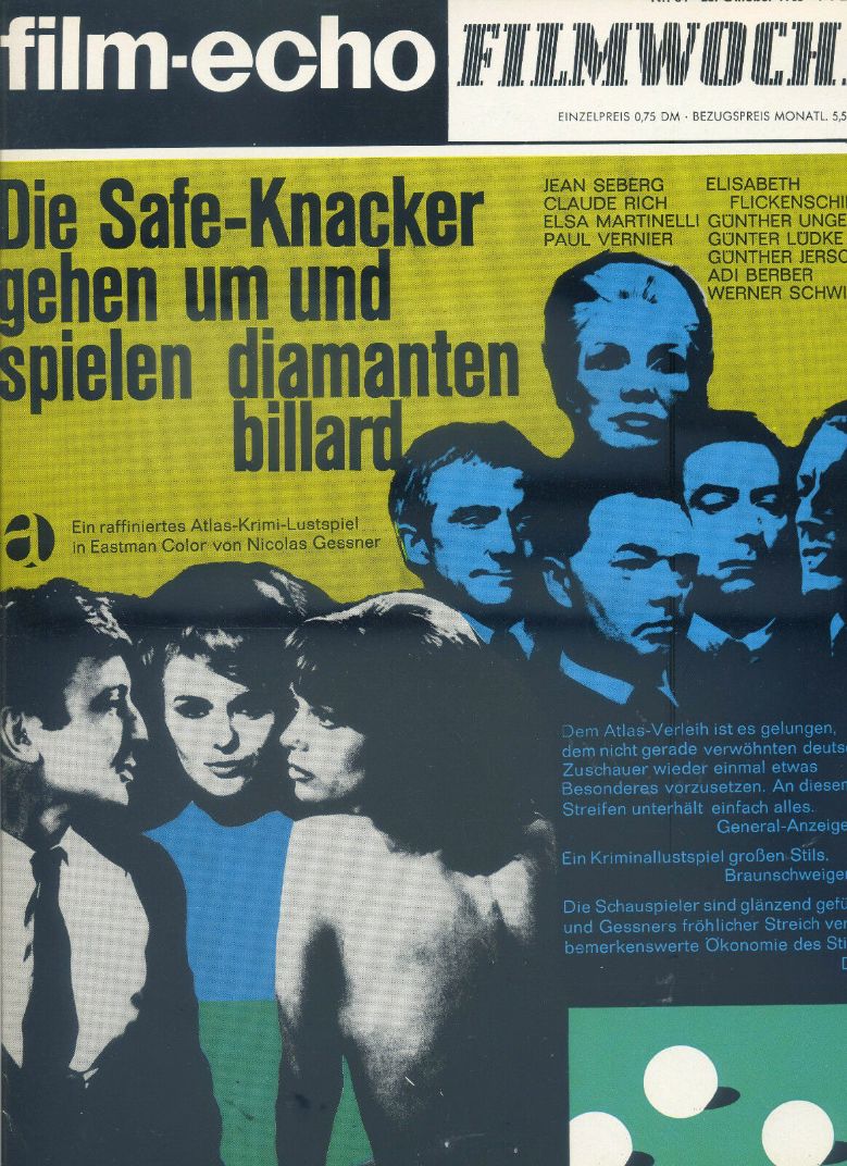 FILM-ECHO FILMWOCHE magazine side cover Issue 84   1965