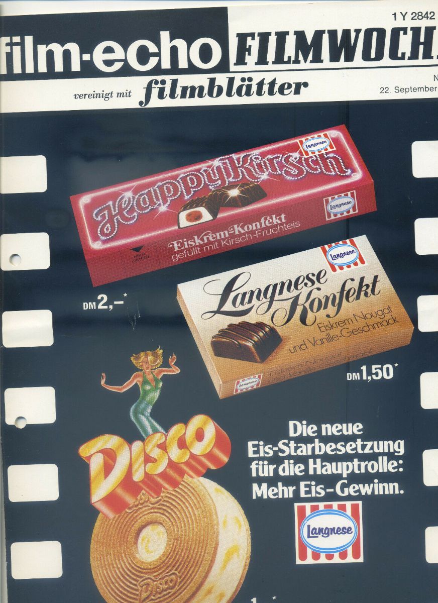 FILM-ECHO FILMWOCHE magazine side cover Issue 53 22 September 1979