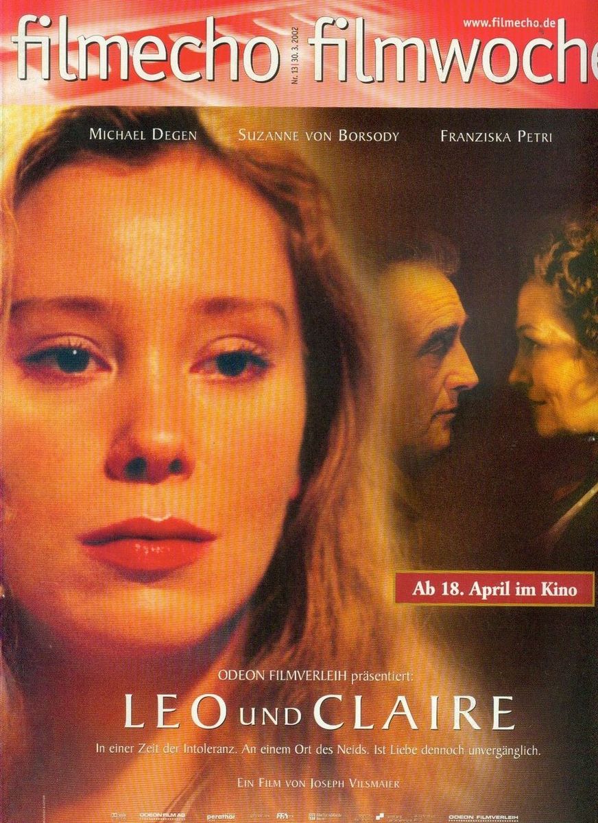 FILM-ECHO FILMWOCHE magazine side cover Issue 13 30 March 2002