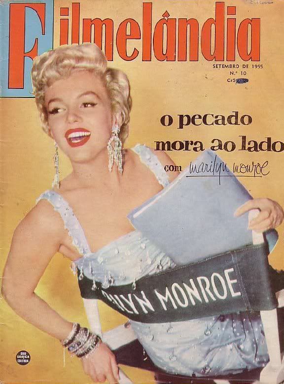 FILMELANDIA magazine side cover Issue 10 September 1955