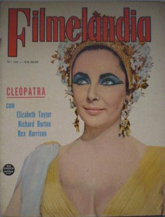 FILMELANDIA magazine side cover Issue 105 August 1963