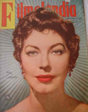 FILMELANDIA magazine side cover Issue 12 November 1955