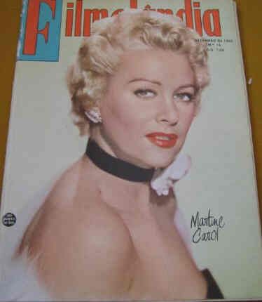 FILMELANDIA magazine side cover Issue 13 December 1955