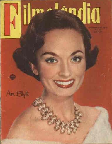FILMELANDIA magazine side cover Issue 15 February 1956