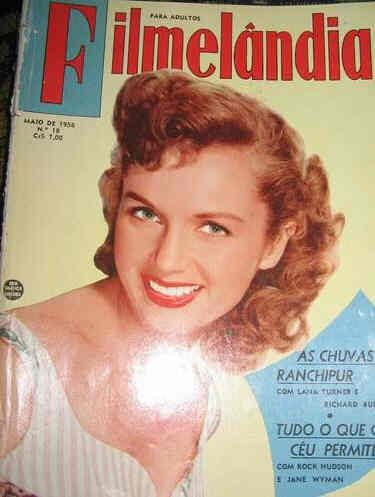FILMELANDIA magazine side cover Issue 18 May 1956