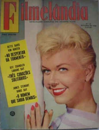 FILMELANDIA magazine side cover Issue 23 October 1956