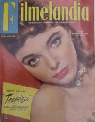 FILMELANDIA magazine side cover Issue 24 November 1956