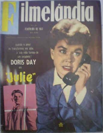 FILMELANDIA magazine side cover Issue 27 February 1957
