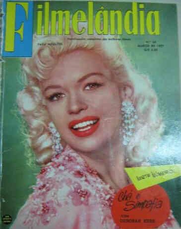 FILMELANDIA magazine side cover Issue 28 March 1957