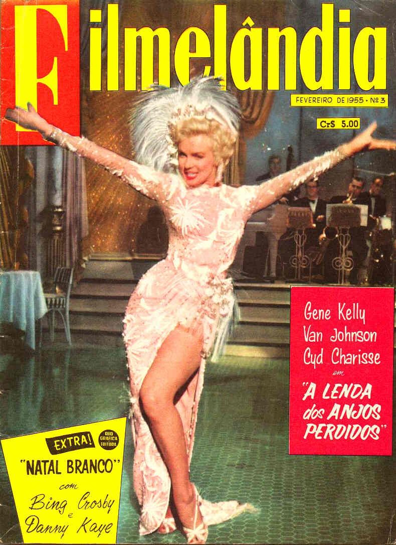 FILMELANDIA magazine side cover Issue 3 February 1955