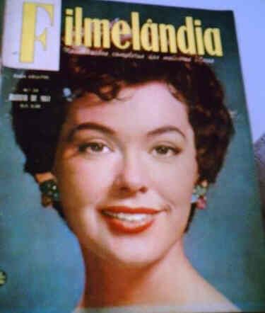 FILMELANDIA magazine side cover Issue 33 August 1957