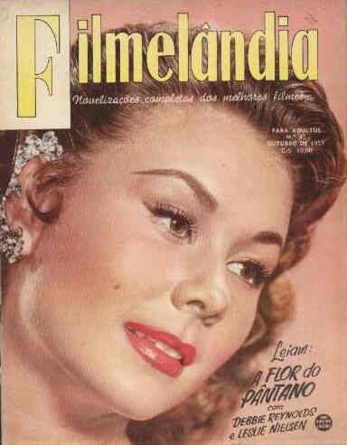 FILMELANDIA magazine side cover Issue 35 October 1957