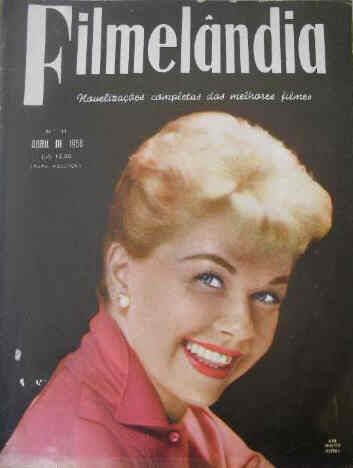 FILMELANDIA magazine side cover Issue 41 April 1958