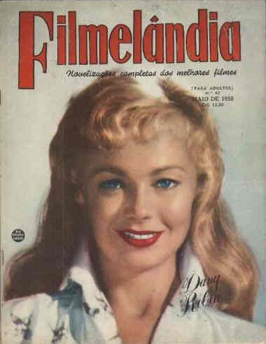 FILMELANDIA magazine side cover Issue 42 May 1958