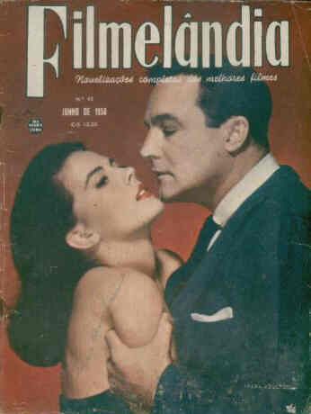 FILMELANDIA magazine side cover Issue 43 June 1958