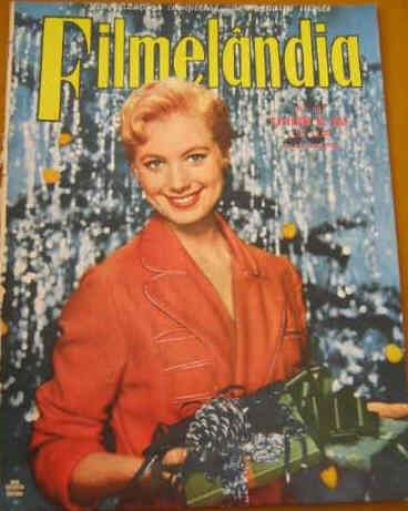 FILMELANDIA magazine side cover Issue 49 December 1958