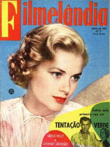 FILMELANDIA magazine side cover Issue 5 April 1955