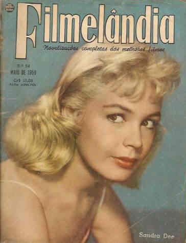 FILMELANDIA magazine side cover Issue 54 May 1959