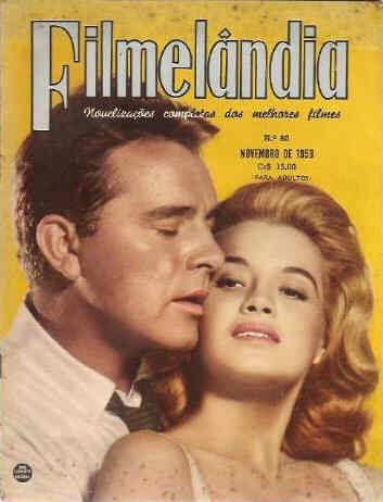 FILMELANDIA magazine side cover Issue 60 November 1959