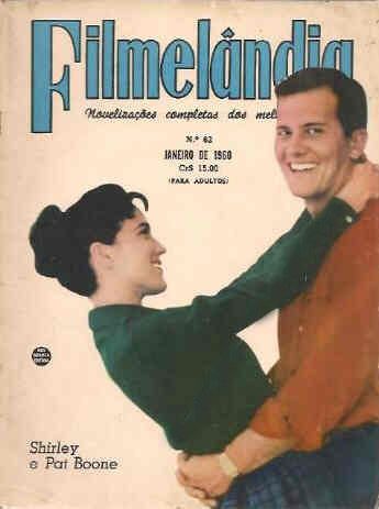 FILMELANDIA magazine side cover Issue 62 January 1960