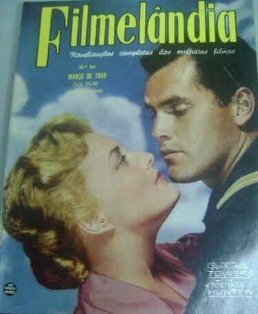 FILMELANDIA magazine side cover Issue 64 March 1960