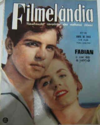 FILMELANDIA magazine side cover Issue 65 April 1960