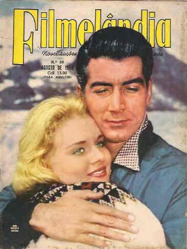 FILMELANDIA magazine side cover Issue 69 August 1960