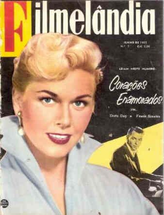 FILMELANDIA magazine side cover Issue 7 June 1955