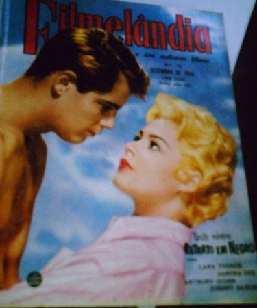 FILMELANDIA magazine side cover Issue 70 September 1960