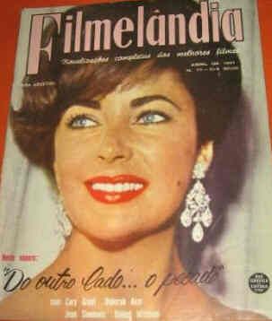 FILMELANDIA magazine side cover Issue 77 April 1961