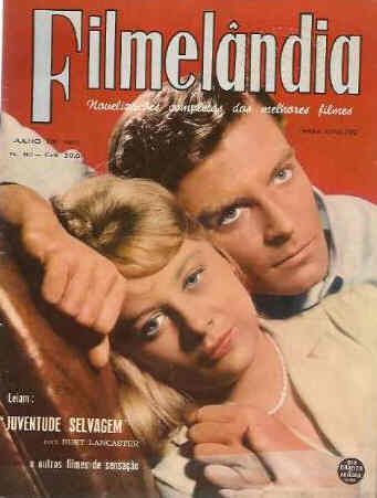FILMELANDIA magazine side cover Issue 80 July 1961