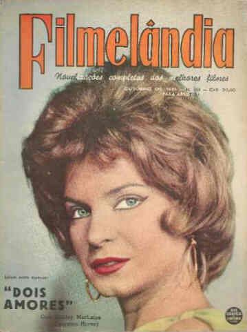 FILMELANDIA magazine side cover Issue 83 October 1961