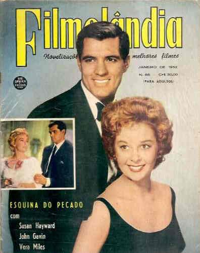 FILMELANDIA magazine side cover Issue 86 January 1962