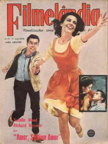 FILMELANDIA magazine side cover Issue 87 February 1962