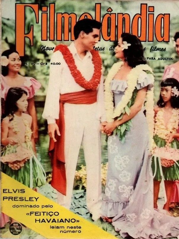 FILMELANDIA magazine side cover Issue 90 May 1962