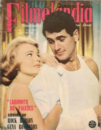 FILMELANDIA magazine side cover Issue 96 November 1962