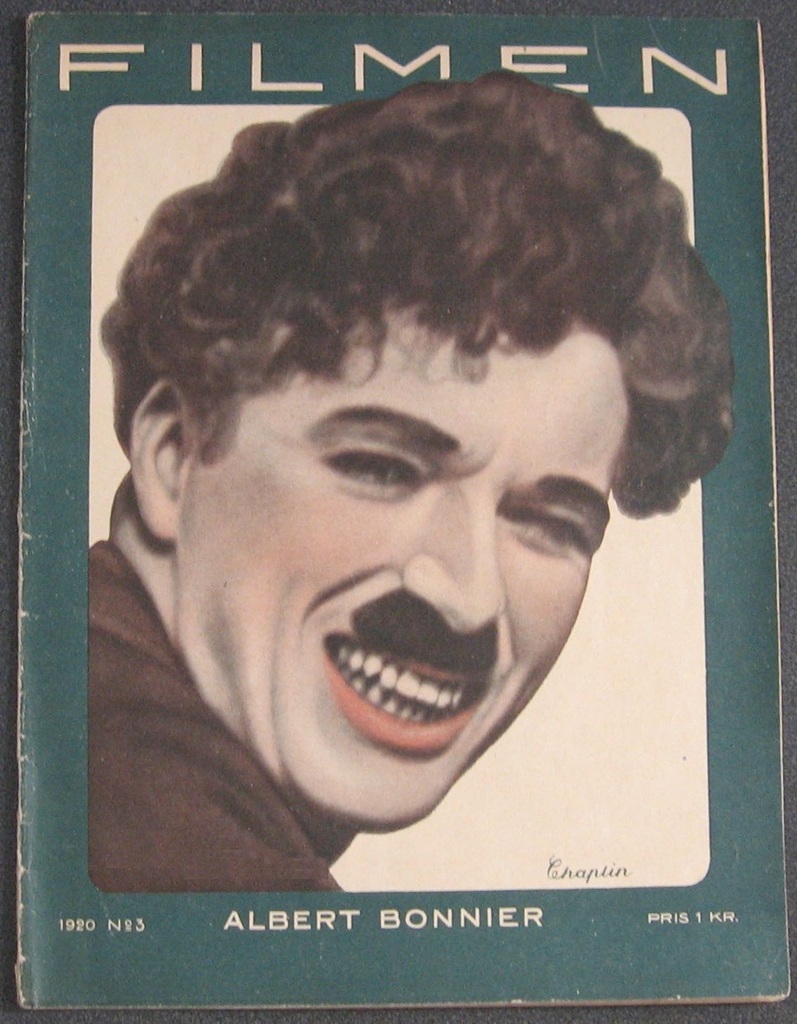 FILMEN magazine side cover Issue 3  1920