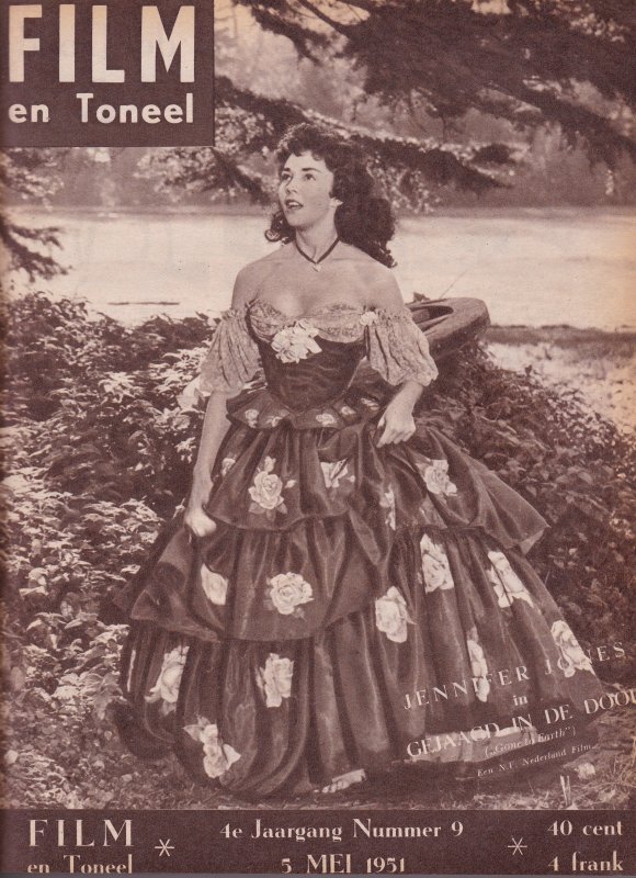 FILM EN TONEEL magazine side cover  Vol 4 No  9 5 May 1951