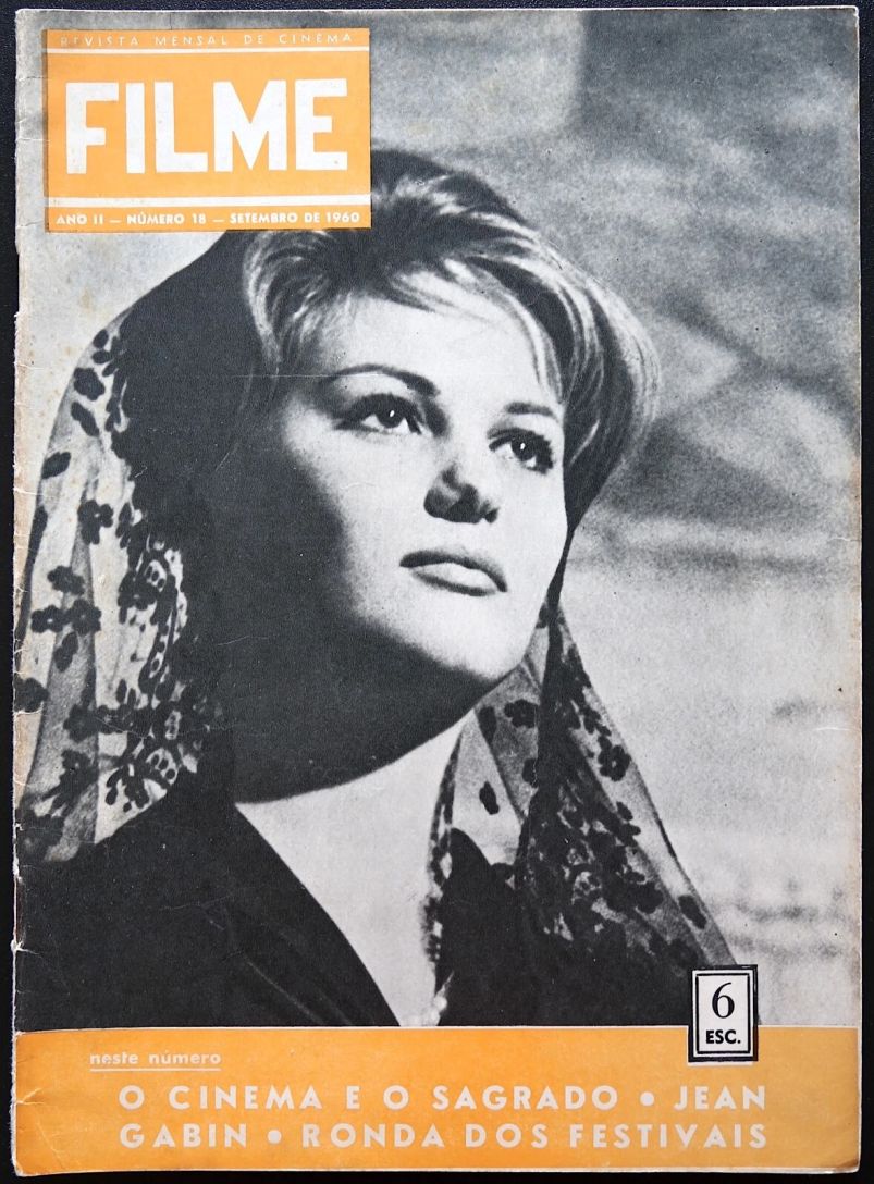 FILME (Po) magazine side cover Issue 18  September 1960