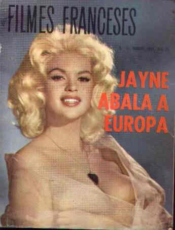 FILMES FRANCESES magazine side cover Issue 12 March 1961