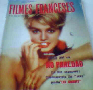 FILMES FRANCESES magazine side cover Issue 25 May 1962
