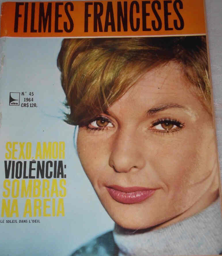 FILMES FRANCESES magazine side cover Issue 45 January 1964