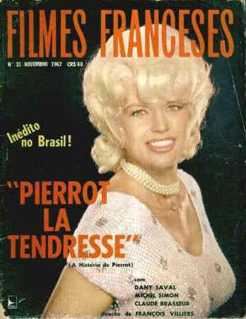 FILMES FRANCESES magazine side cover Issue 31 November 1962