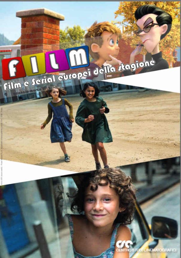 FILM E SERIAL magazine side cover Issue 9  January/March 2019