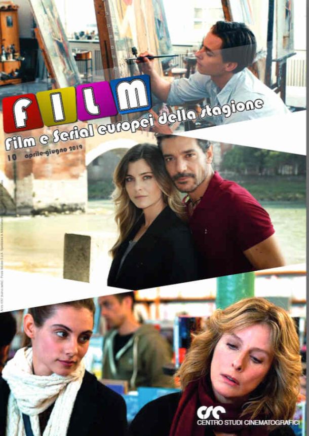 FILM E SERIAL magazine side cover Issue 10  April/June 2019