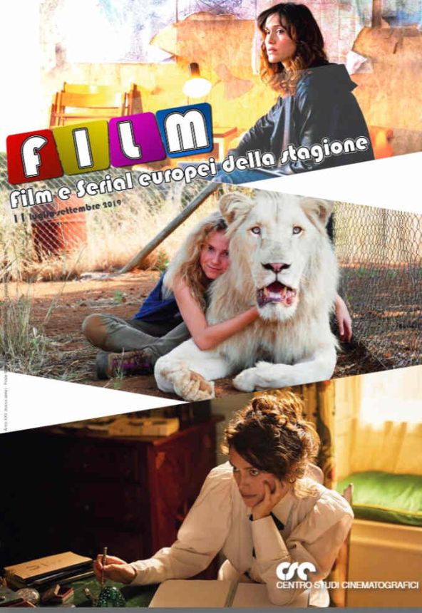 FILM E SERIAL magazine side cover Issue 11  July/September 2019