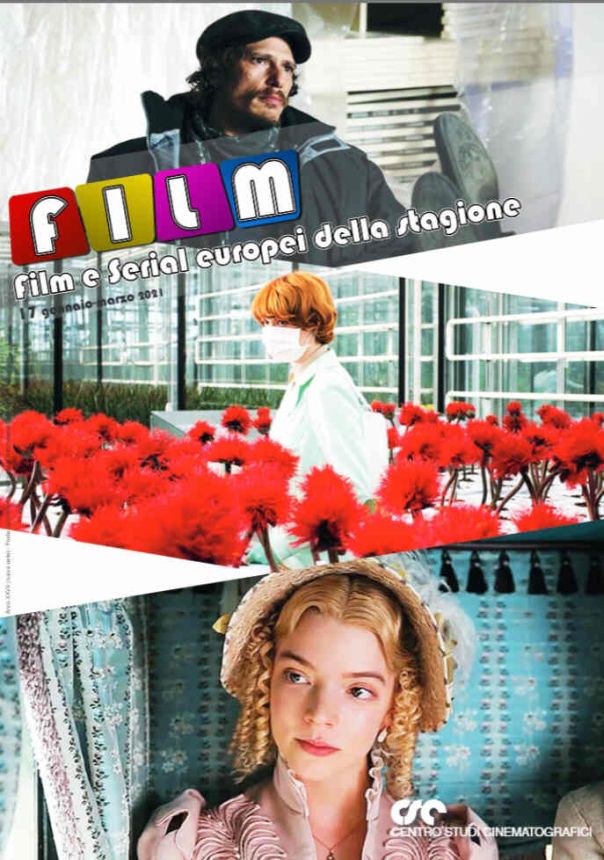 FILM E SERIAL magazine side cover Issue 17  January/March 2021