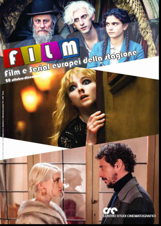 FILM E SERIAL magazine side cover Issue 20  October/December 2021