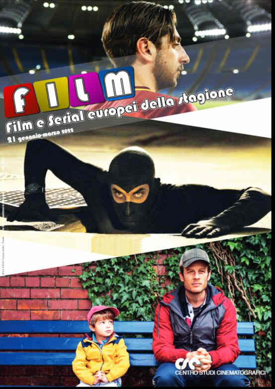 FILM E SERIAL magazine side cover Issue 21  January/February 2022